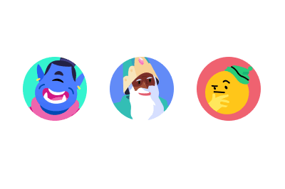 Graggle, Locke and Thonk from Discord